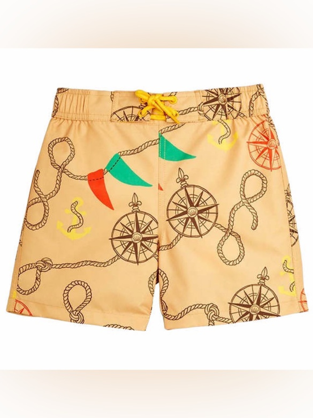 NWOT Mini Rodini Nautical swim trunks sz 5-7